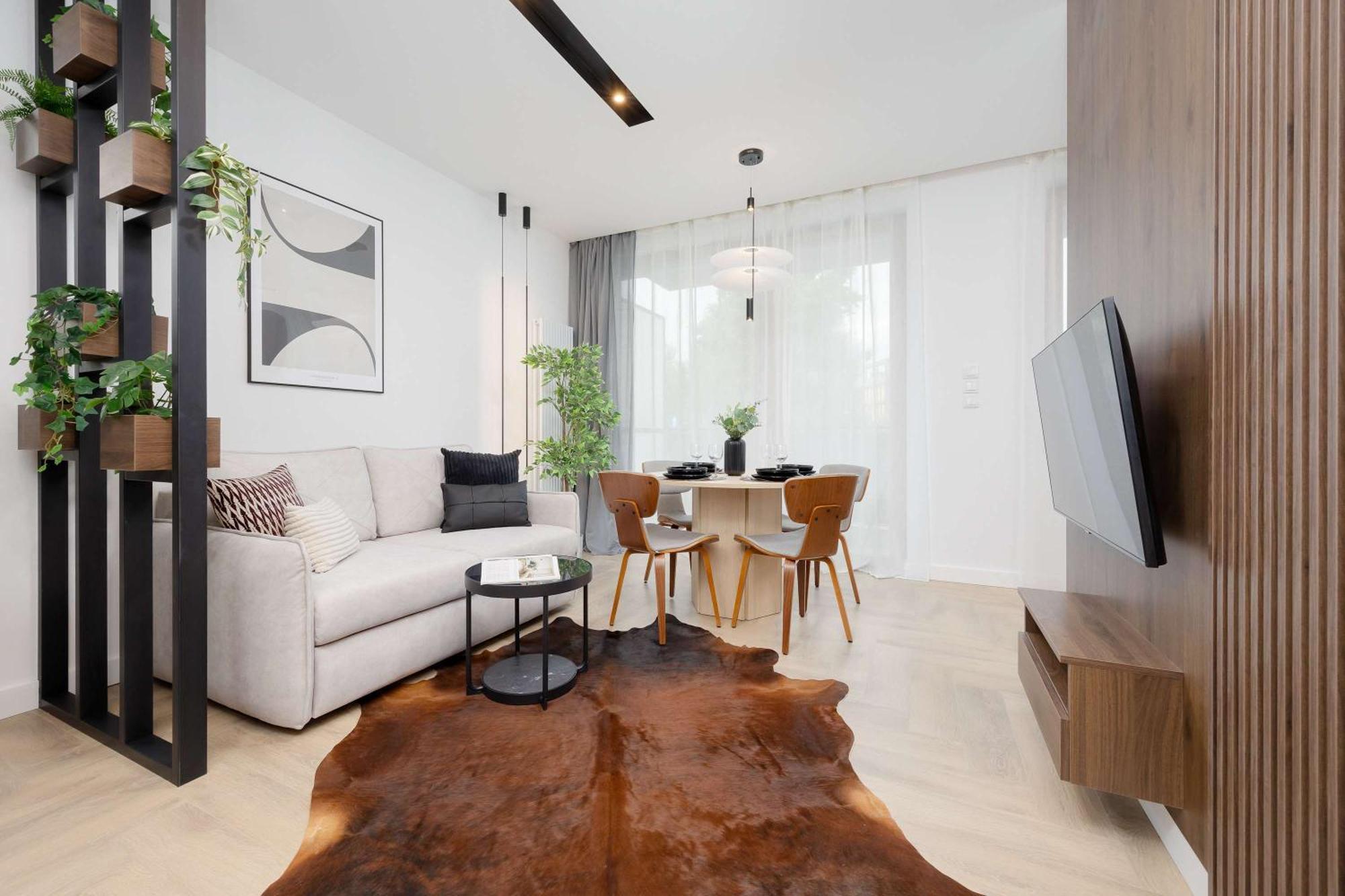 Apartment Sarmacka Wilanow With Parking, Sauna & Gym By Noclegi Renters Warsawa Bagian luar foto